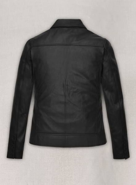 Emma Stone Leather Jacket #1