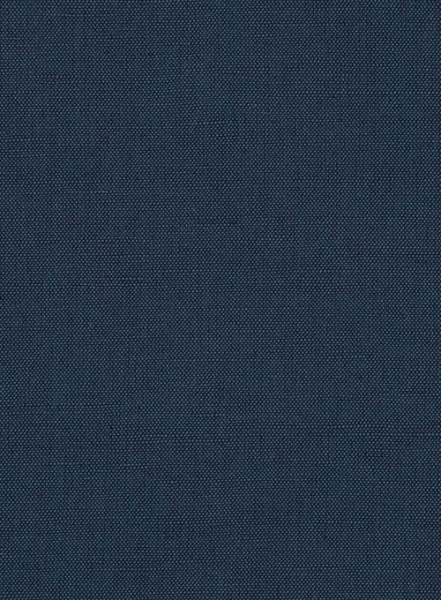Safari Blue Cotton Linen Shorts