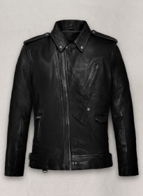 Falcon Black Rider Leather Jacket