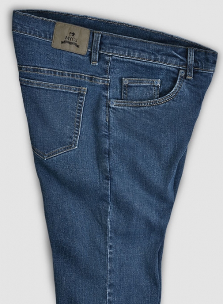 Figaro Blue Stone Wash Stretch Jeans