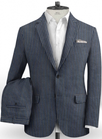 Caccioppoli Seersucker Canzo Suit