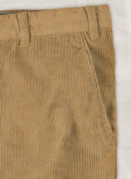 Khaki Corduroy Trousers