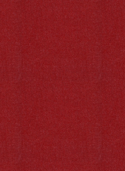 Italian Wool Cashmere Ruby Red Jacket