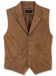 Leather Biker Vest # 320 Leather Biker Vest # 320