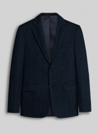 Navy Blue Corduroy Jacket