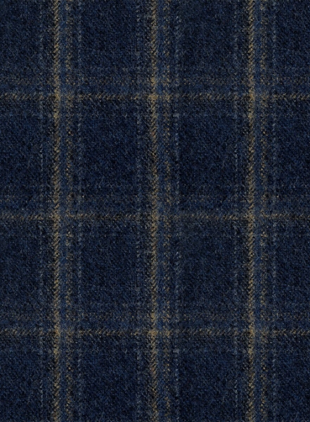 Italian Anluti Dark Navy Tweed Jacket