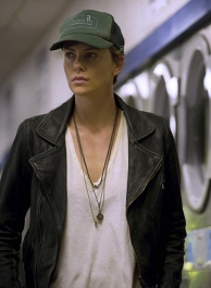 Charlize Theron Dark Places Leather Jacket Charlize Theron Dark Places Leather Jacket