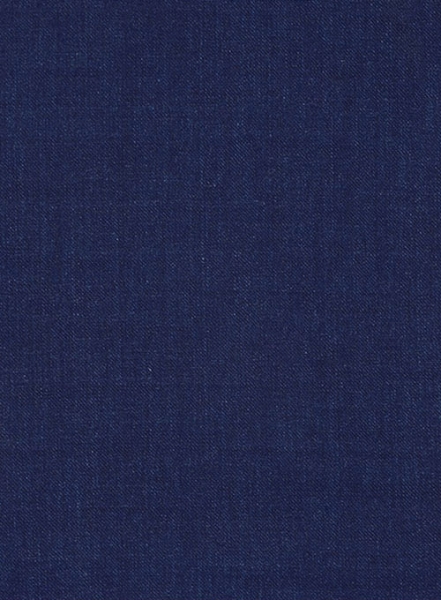 Italian Brandy Blue Pablo Style Linen Jacket
