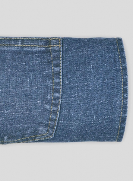 Sailor Blue Stone Wash Stretch Jeans