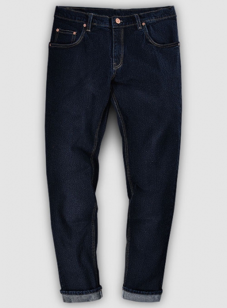 Figaro Blue Hard Wash Stretch Jeans