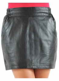 Sporty Leather Skirt - # 465 Sporty Leather Skirt - # 465