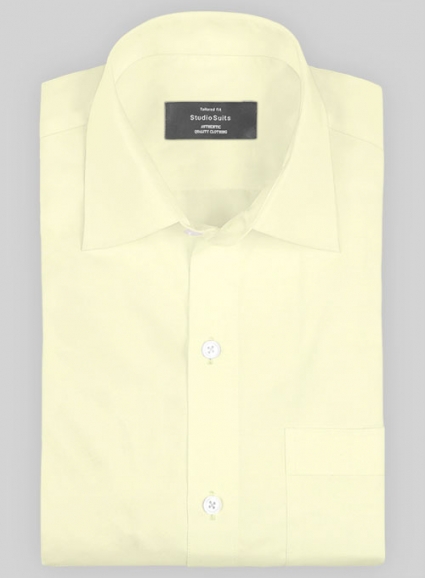 Italian Cotton Lemon Shirt