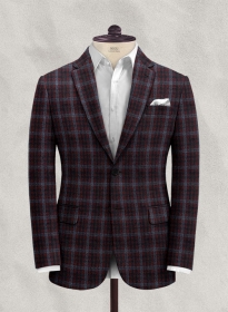 Italian Galldo Checks Tweed Jacket