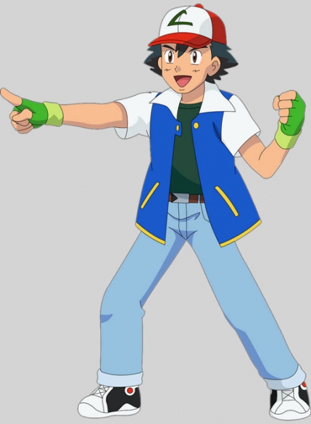 Ash Ketchum Pokemon Leather Jacket