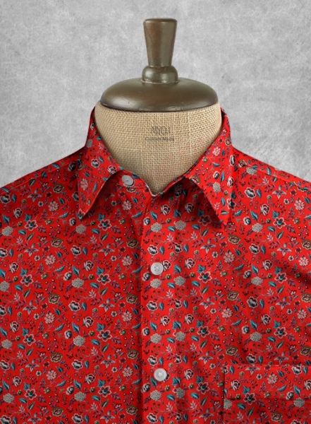 Liberty Cuala Cotton Shirt - Half Sleeves