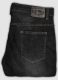 Texas Black Stretch Hard Wash Whisker Jeans
