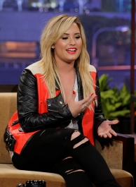 Demi Lovato Leather Jacket Demi Lovato Leather Jacket