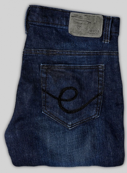 Slight Stretch Hard Wash Whisker Jeans - Look #782