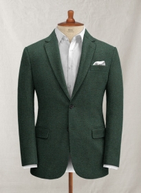 County Green Herringbone Tweed Jacket