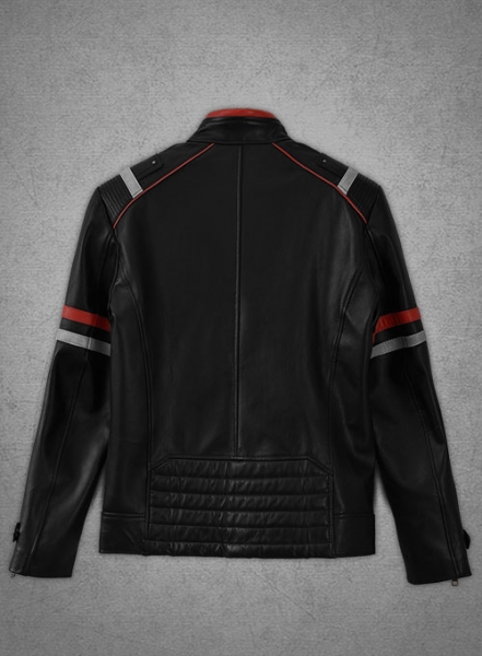 Anders Baasmo Christiansen Asphalt Burning Leather Jacket