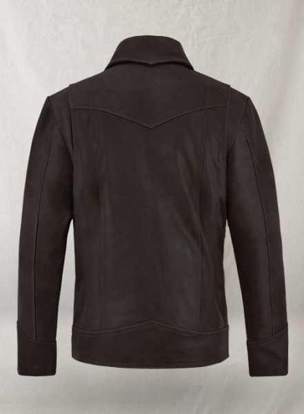 Vintage Brown Grain X Men Days of Future Past Leather Jacket