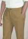 Easy Pants Tan Cotton Canvas