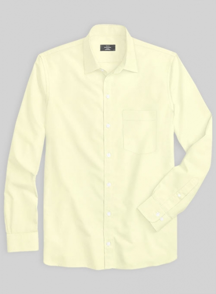 Italian Cotton Lemon Shirt