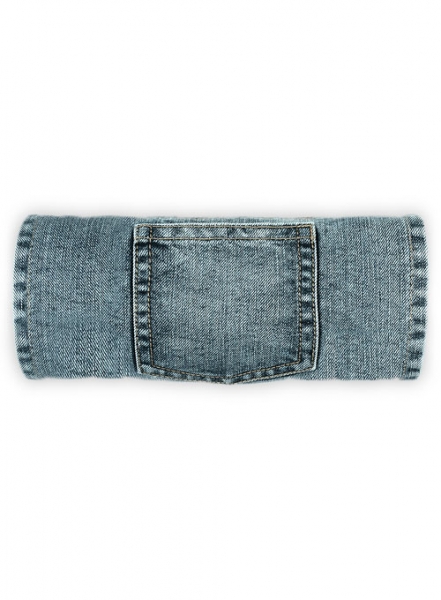 Crixus Blue Blast Wash Jeans