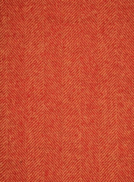 Italian Wide Herringbone Fire Tweed Pants