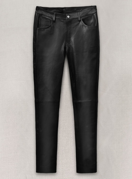 Kim Taehyung Leather Jeans