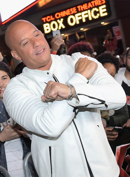 Vin Diesel Leather Jacket #2