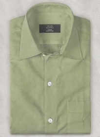 Basil Dust Stretch Poplene Shirt