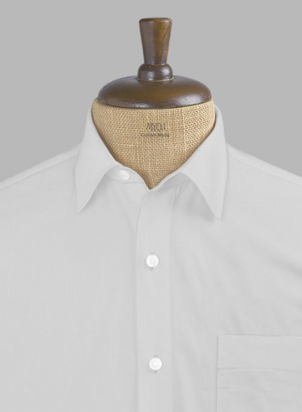 Silver Gray Stretch Poplene - Half Sleeves