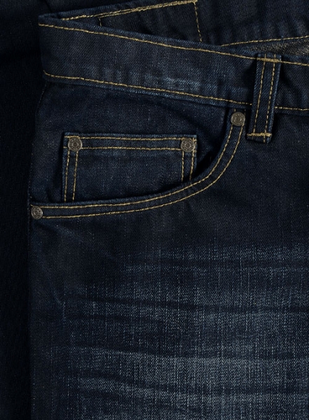 Ace Blue Hard Wash Whisker Jeans