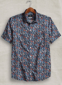 Liberty Salome Cotton Shirt - Half Sleeves