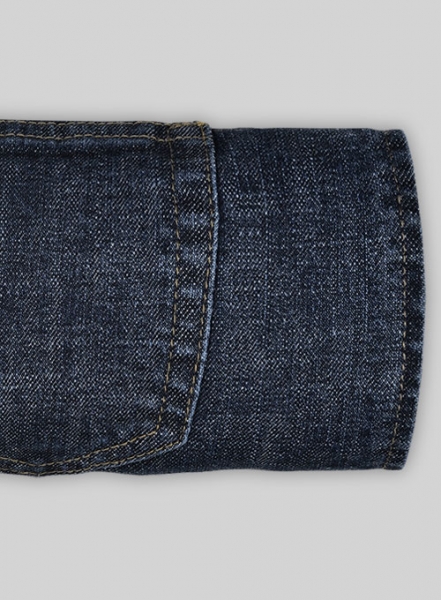 Dodgers Blue Denim-X Wash Stretch Jeans