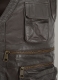 Soft Louis Brown Washed & Wax Chris Pratt Jurassic World Vest