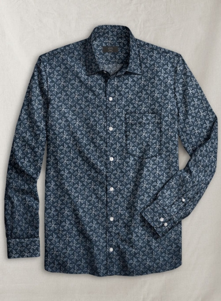 Italian Wind Mill Cotton Shirt