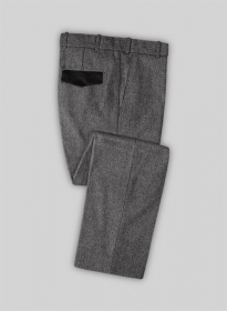 thumbnail image 2 of Vintage Men's Tweed Herringbone Straight Pants – Wool Blend – Custom Made Available 2 of 4