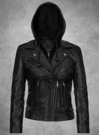 Hooded Flight Leather Jacket Hooded Flight Leather Jacket