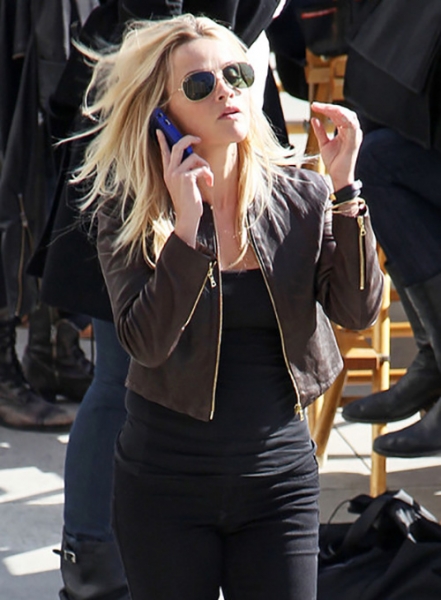 Reese Witherspoon This Means War Leather Jacket