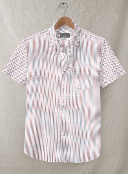 Italian Cotton Peatro Shirt - Half Sleeves