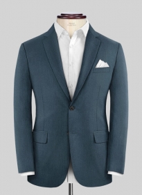 Reda Ebony Blue Wool Jacket