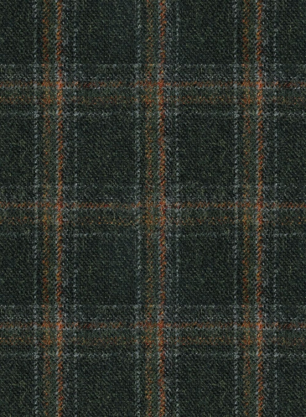 Italian Acallo Dark Green Tweed Jacket