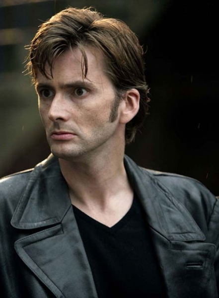 David Tennant Doctor Who Leather Trench Coat