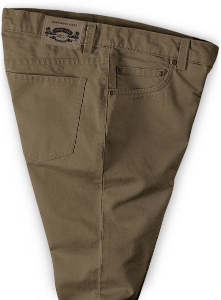 Summer Weight Irish Brown Chino Jeans