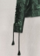 Croc Metallic Green Leather Jacket #511