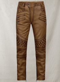 Outlaw Burnt Tan Leather Pants Outlaw Burnt Tan Leather Pants
