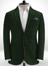 Cotton Aviva Green Jacket