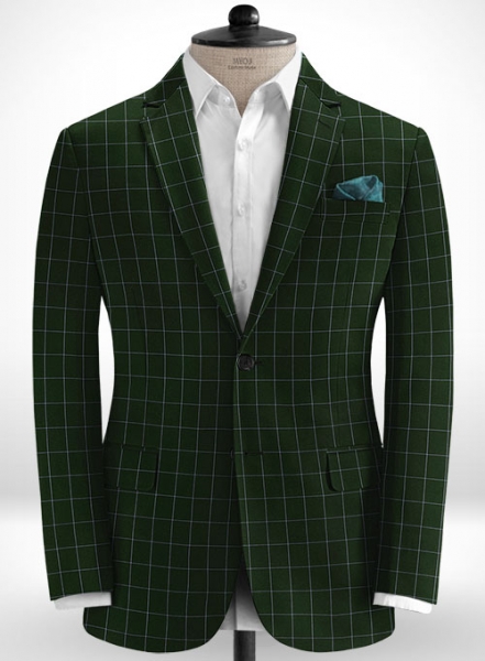 Cotton Aviva Green Jacket